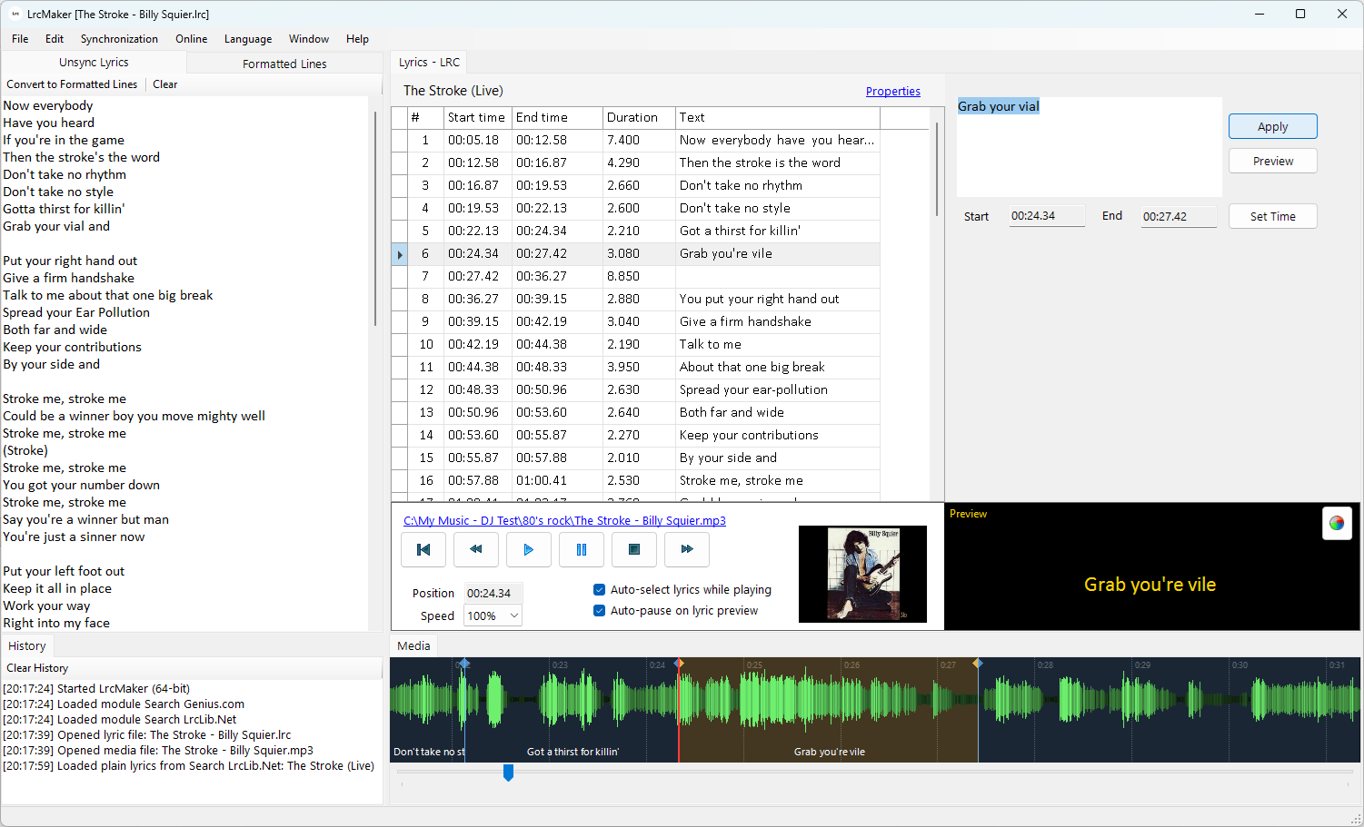 LrcMaker Screenshot